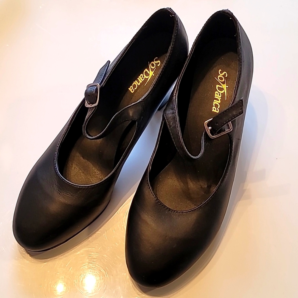 So Danca tap dance ladies shoe with nails size9L